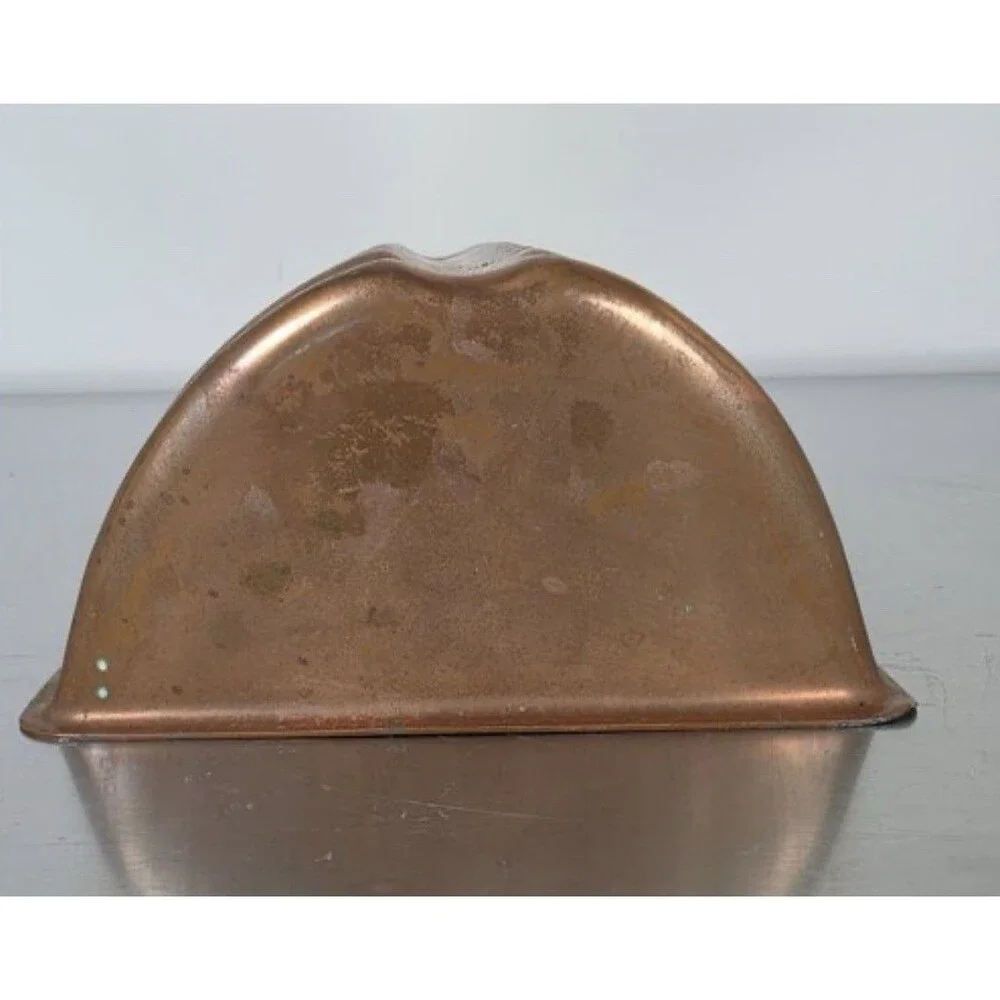 Vintage Wagner Massiv Kupfer Copper Rehruecken Mold West Germany Bakeware